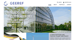 Desktop Screenshot of geeref.com
