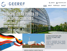 Tablet Screenshot of geeref.com